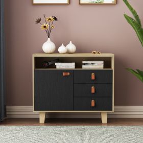 DRESSER CABINET BAR CABINET storge cabinet lockers PUHold handsLockers can be placed in the living room, bedroom, dining room, black+brown