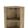 Bar Cabinet Jansen, Living Room, Macadamia