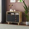 DRESSER CABINET BAR CABINET storge cabinet lockers PUHold handsLockers can be placed in the living room, bedroom, dining room, black+brown